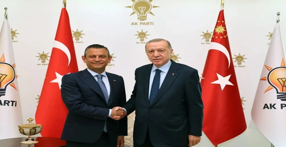 Cumhurbaşkanı Erdoğan ile CHP lideri Özgür Özel'in görüşmesi sona erdi