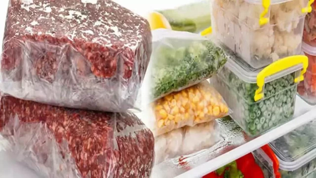 Dondurulmuş gıdaları buzdolabında çözdürün!