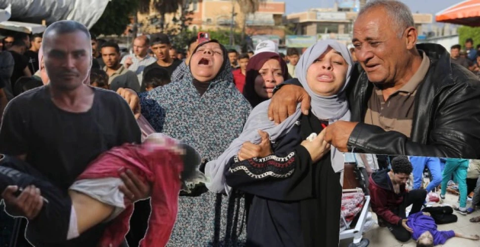 Gazze'de kan durmuyor! Hastaneler toplu mezara döndü